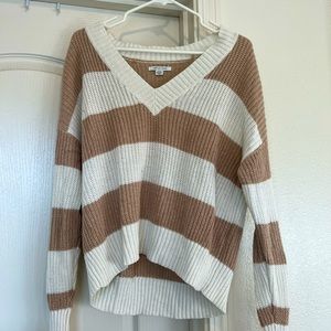 Striped American Eagle Sweater